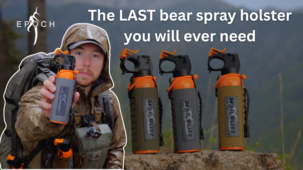 Load video: Introducing the Bear Blitz bear spray holster