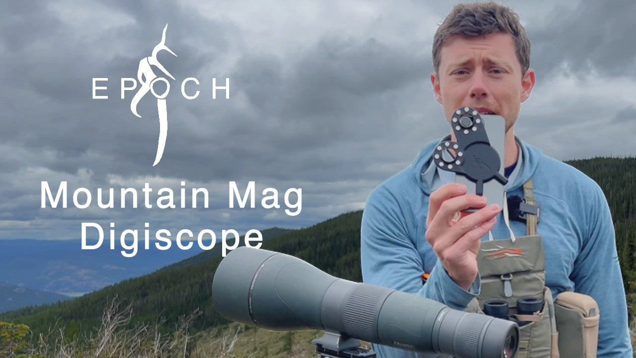 Load video: Introducing the Mountain Mag Digiscope System